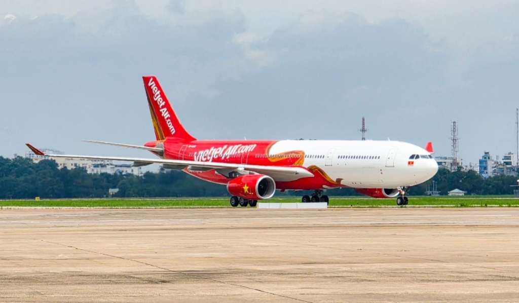Vietjet đón thêm tàu bay A330 thân rộng mới, tiết kiệm nhiên liệu